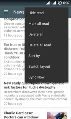 Daily Science android App screenshot 2